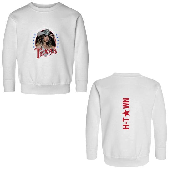Discover Beyonce Cowboy Carter Tour 2025 Houston, TX June 28 reprint Double Sided Sweatshirts