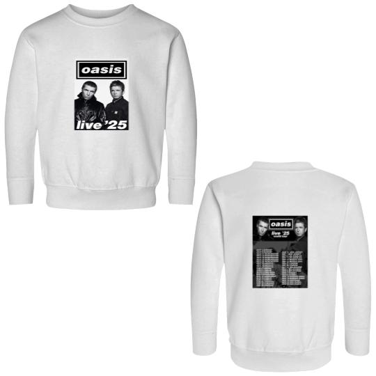 Discover Oasis - World Tour 2025 Two Sided Double Sided Sweatshirts