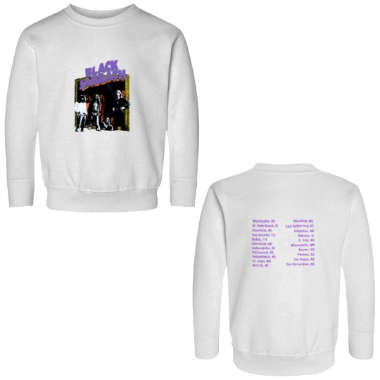Discover Black Sabbath 1997 Tour 2 Side Black Double Sided Sweatshirts