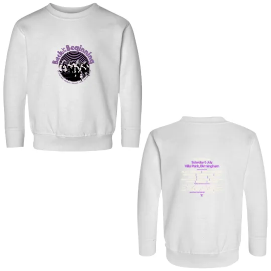 Discover Black Sabbath Ozzy Final Show 2025 Villa Park Double Sided Sweatshirts