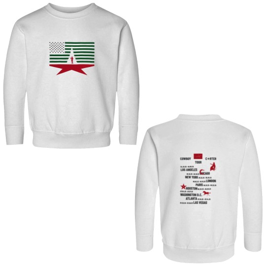Discover Beyonce Cowboy Carter Tour Juneteenth 2025 Double Sided Sweatshirts Double Sided Sweatshirts