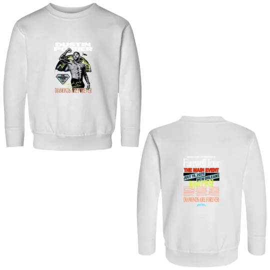 Discover Dustin Poirier The Farewell Tour 2025 Double Sided Sweatshirts