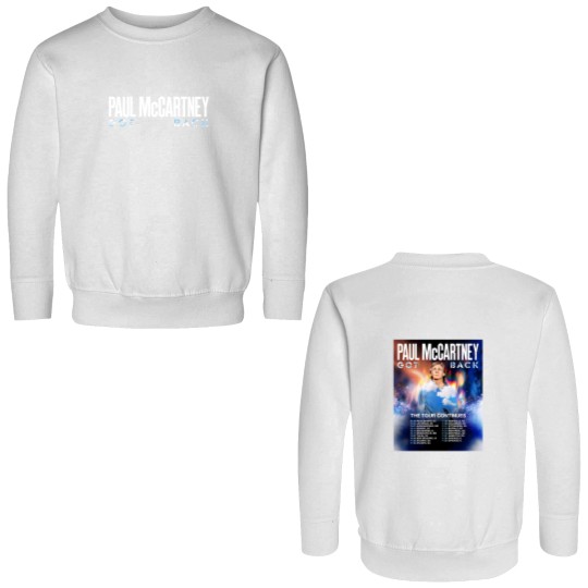 Discover NEW!!P mccartney Got Back Tour 2025 North America Two Sided Double Sided Sweatshirts