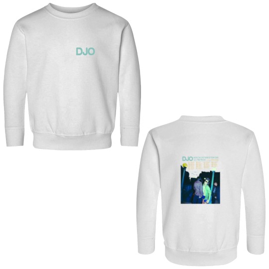 Discover Djo Back on You World Tour 2025 Double Sided Sweatshirts The Crux Album New 2025 Double Sided Sweatshirts