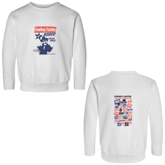 Discover Beyonce Cowboy Carter Double Sided Sweatshirts