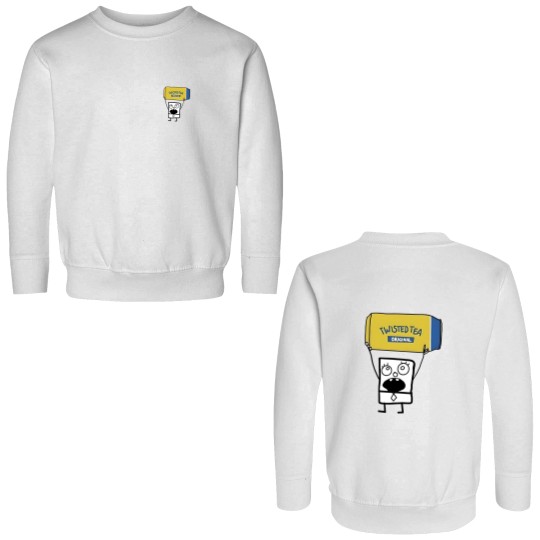Discover Doodlebob Twisted Tea Double Sided Sweatshirts Funny Unisex Double Sided Sweatshirts  2 Side Double Sided Sweatshirts