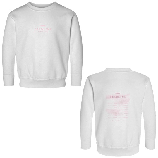 Discover Blackpink Deadline World Tour Dates 2025 2026 Fan Gifts Two Sides Classic T-Shir Double Sided Sweatshirts