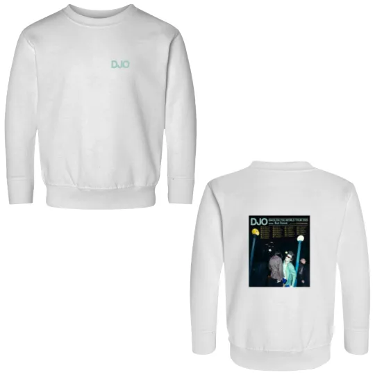 Discover Djo Back on You World Tour 2025 Double Sided Sweatshirts