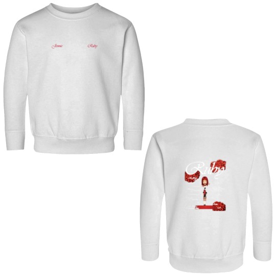 Discover Jennie Ruby Tracklist Double Sided Sweatshirts, 1st Album