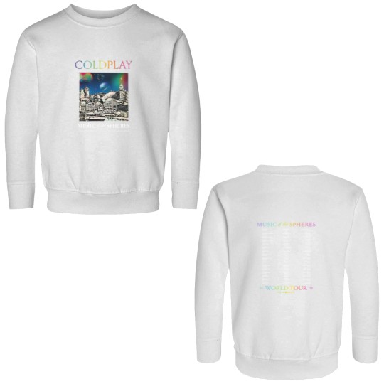 Discover New BAND Coldplay 2025 Double Sided Sweatshirts MEN Double Sided Sweatshirts