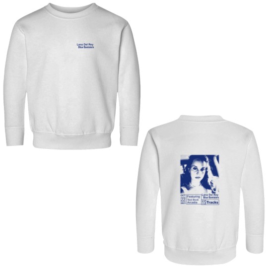 Discover Lana Del Rey Double Sided Sweatshirts, Lana Del Rey- Blue Banisters Poster Double Sided Sweatshirts