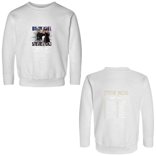 Discover Billy Joel & Stevie Nicks Tour Double Sided Sweatshirts