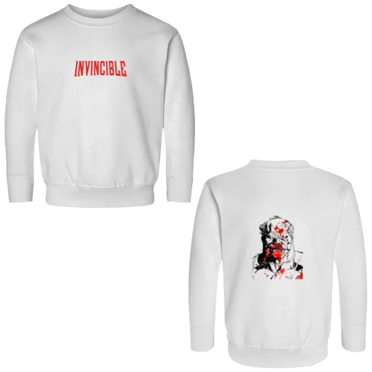 Discover Conquest Invincible Double Sided Sweatshirts, Invincible Mark Grayson Atom Eve Love Comics, Invincible Graphi