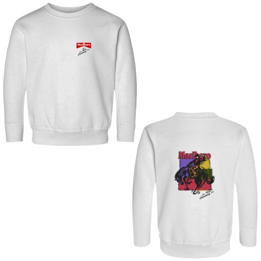 Discover Vintage Wild West Marlboro Cowboy Double Sided Sweatshirts - Western Cowgirl Double Sided Sweatshirts