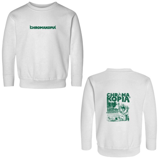Discover Chromakopia Tyler The Creator 2025 Tour Double Sided Sweatshirts