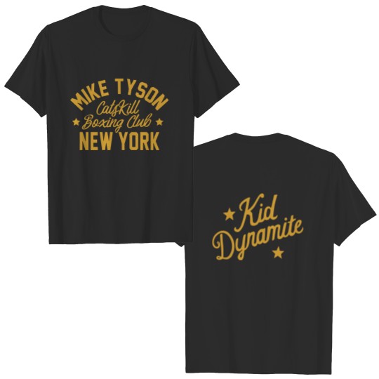 Discover Kid Dynamite Classic  Mike Tyson Front & Back Graphic Unisex T-Shirt