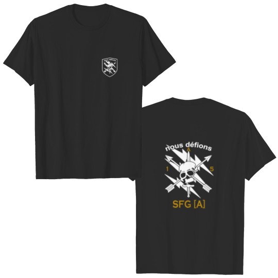Discover New 5TH Special Forces Group SFG(A) Nous Defions Double sided tshirt