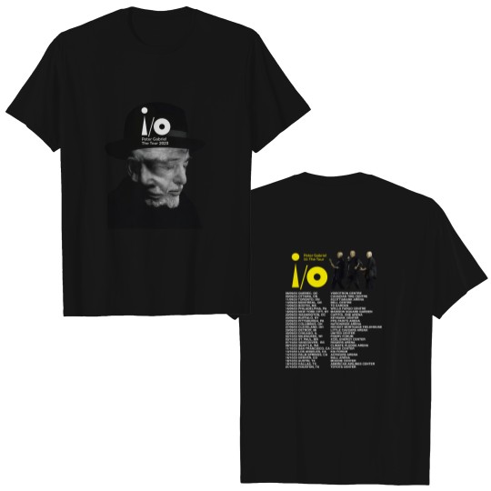 Discover Peter Gabriel 73rd Anniversary 1950-2023 Tour Shirt, io The Tour Music Shirt