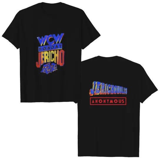 Discover Chris Jericho WW Monday Night Raw Jericholic Mens Black T-shirt