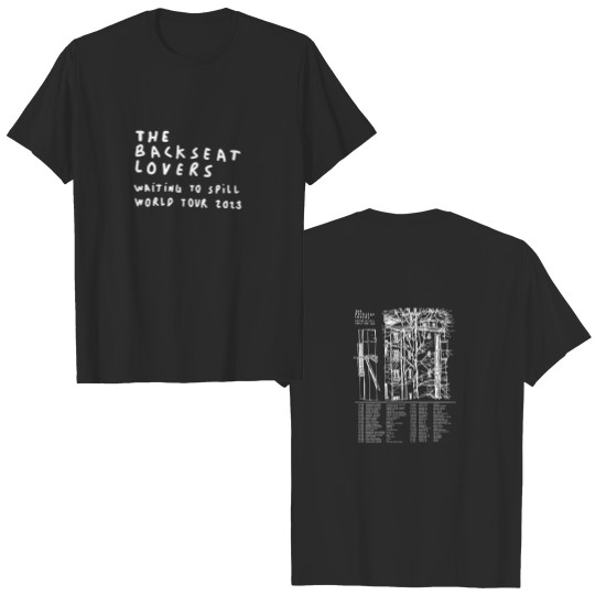 Discover The Backseat Lovers Tour 2023 Double Sided T Shirts, Waiting To Spill  Double Sided T Shirts