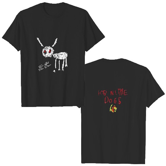 Discover For all the dogs New Album  Drake Double Sided T Shirts: Vintage