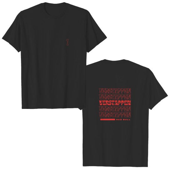 Discover Max Ver stappen Double Sided T Shirts Racing Double Sided T Shirts