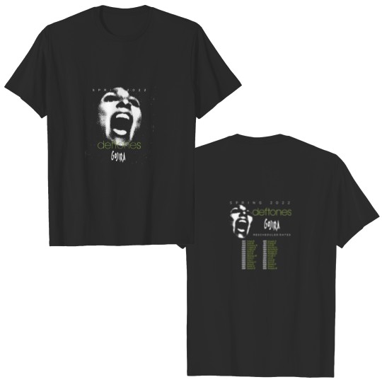 Discover Deftone Music Summer World Tour 2022 Shirt, Deftone Tour Shirt