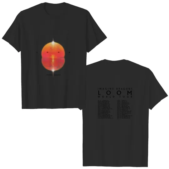 Discover Imagine Dragons - Loom Tour 2024 Double Sided Double Sided T Shirts, Loom New Album