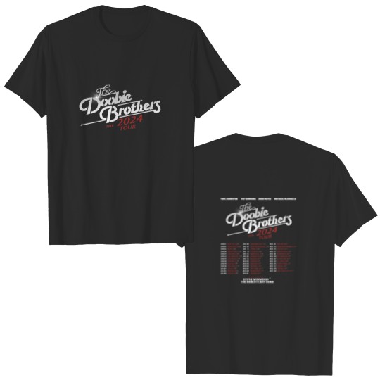 Discover The Doobie Brothers 2024 Tour Double Sided Shirt