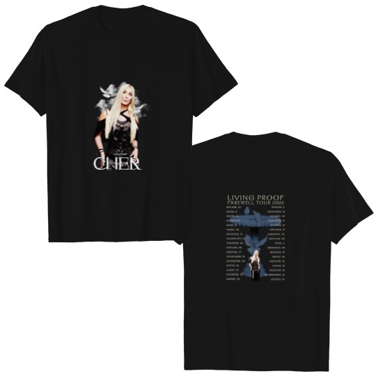 Discover Vintage Cher 2003 Living Proof Farewell Tour Concert T Shirt