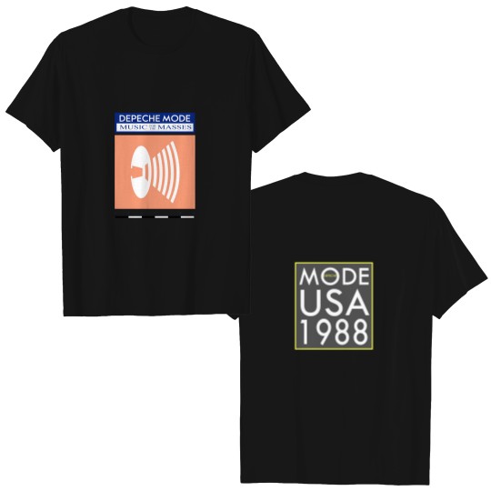 Discover Depeche Mode Music For The Masses Tour 1987-88 T-Shirt, DM Band Shirt
