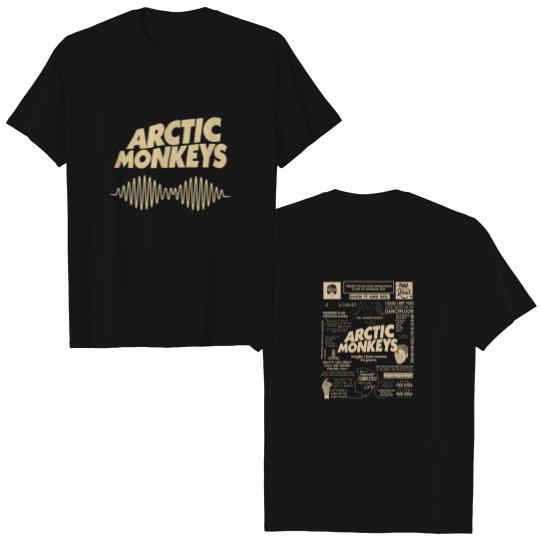 Discover Arctic Monkeys Double Sided T Shirts - Band Merch Double Sided T Shirts - Rock Band Double Sided T Shirts