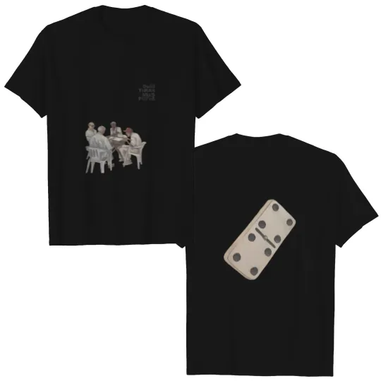 Discover DTFM Cream Juego de Domino Double Sided T Shirts, Debi Tirar Mas Fotos