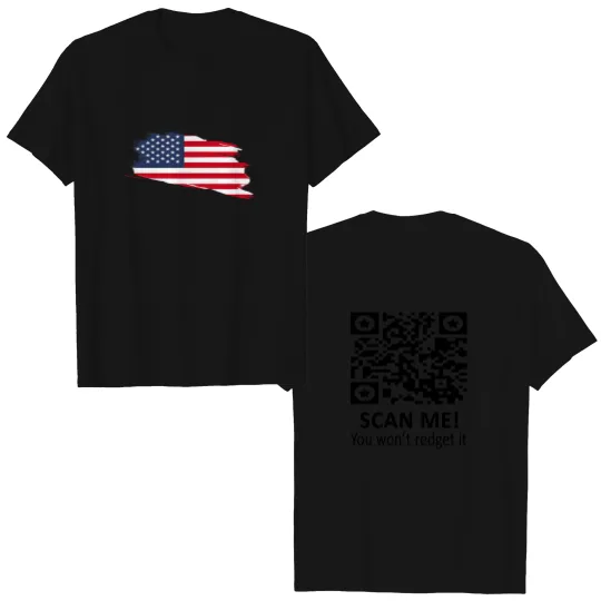 Discover Trump Qr Double Sided T Shirts, Viral Trump Dance Ymca Qr Code