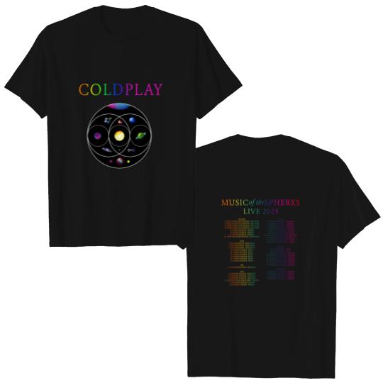 Discover 2025 Coldplay World Tour T-Shirt