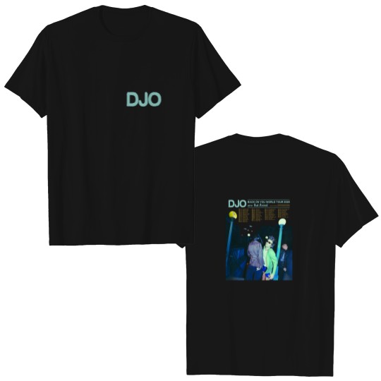 Discover Djo Back on You World Tour 2025 Double Sided T Shirts The Crux Album New 2025 Double Sided T Shirts