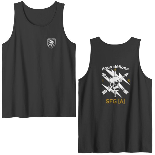 Discover New 5TH Special Forces Group SFG(A) Nous Defions Double sided Double Sided Tank Tops