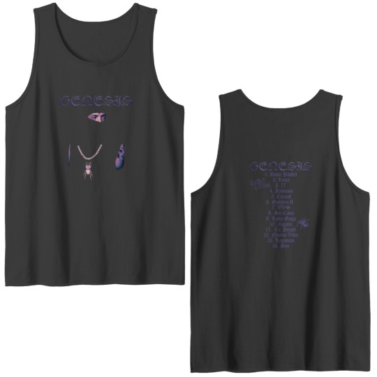 Discover Peso Pluma Genesis Album Merch Double Sided Tank Tops