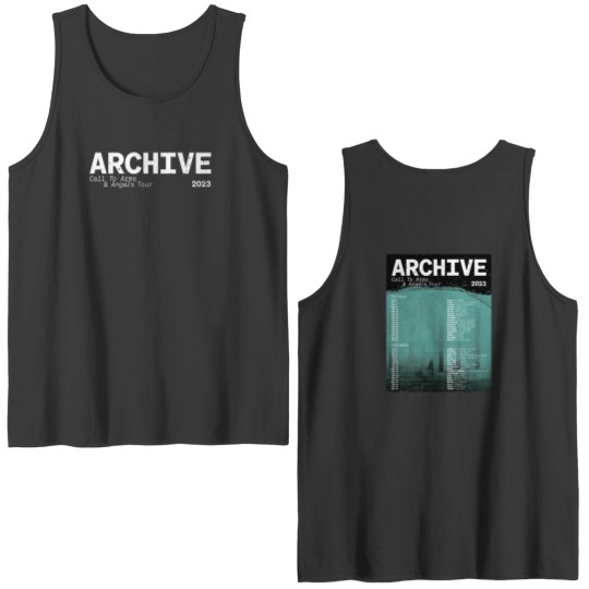 Discover Archive - Tour 2023 Double Sided Tank Tops, Archive Tour 2023 Double Sided Tank Tops