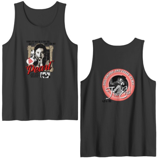 Discover Vintage Pearl Double Sided Tank Tops, Pearl Movie Pig Gators and Geese Double Sided Tank Tops