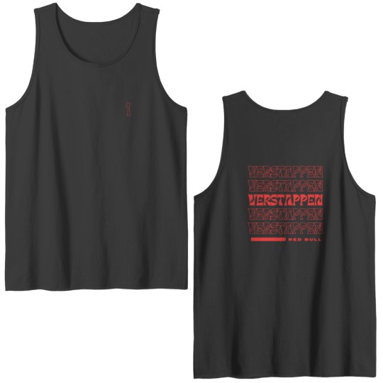 Discover Max Ver stappen Double Sided Tank Tops Racing Double Sided Tank Tops