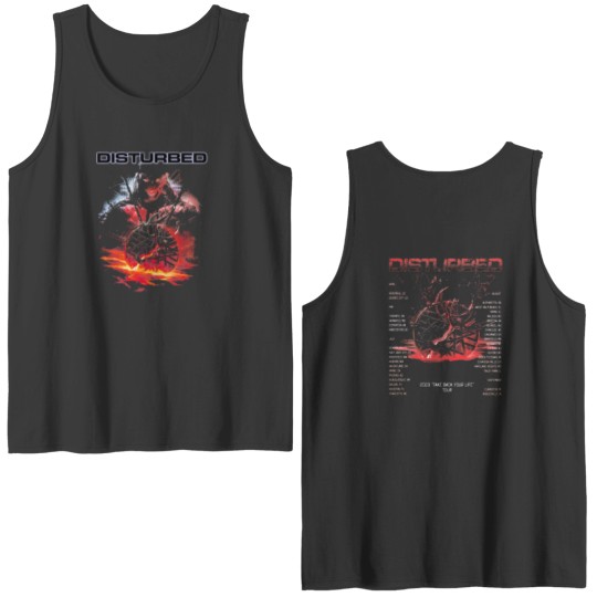 Discover Disturbed 2024 Tour Double-Sided Tank Top