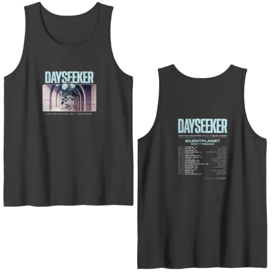 Discover Dayseeker Band Fan Double Sided Tank Tops