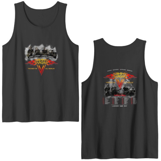 Discover Sammy Hagar 2024 Tour Double Sided Tank Tops