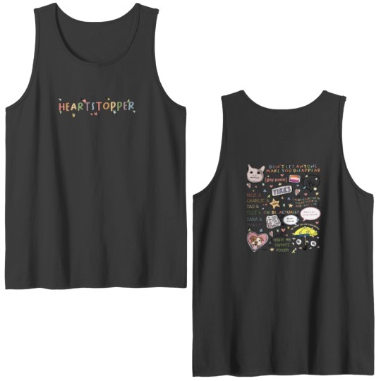 Discover Vintage Heartstopper Season 2 Double-Sided Tank Tops