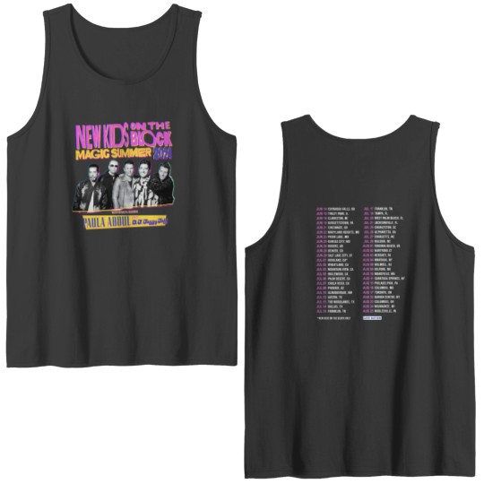Discover NKOT Block Double Sided Tank Top for Magic Summer Tour 2024
