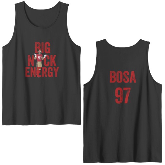 Discover Nick Bosa Double Sided Tank Tops, Big Nick Energy, Bosa 97 SF football