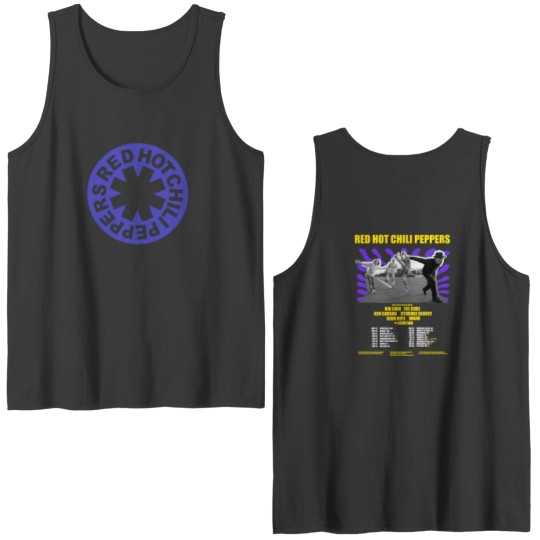 Discover Red Hot Chili Peppers Unlimited Love Tour 2024 Double Sided Tank Tops