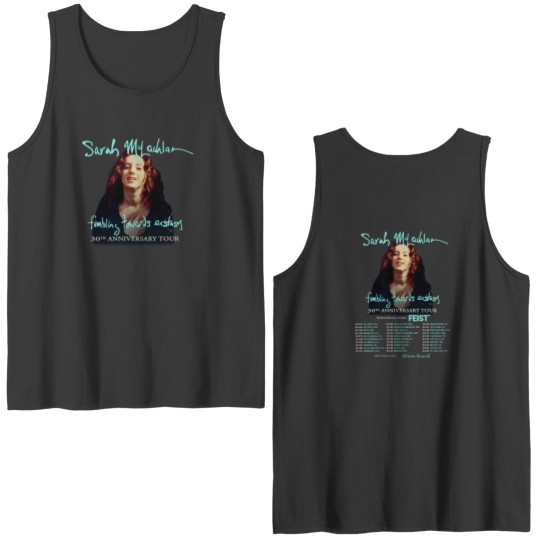 Discover Sarah McLachlan Music Tour Double Sided Tank Tops 2024 Unisex For Fans