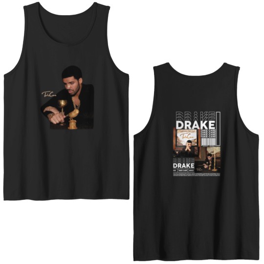 Discover Vintage Drake Rap Double Sided Tank Tops, Drake Take Care Double Sided Tank Tops, Drake Double Sided Tank Tops, Drake Rapper